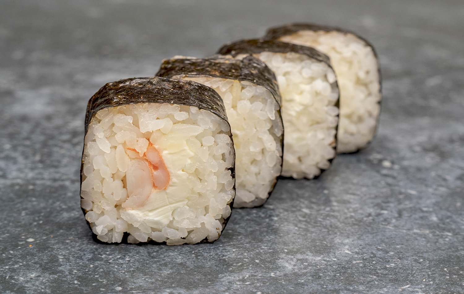 Маки с креветкой